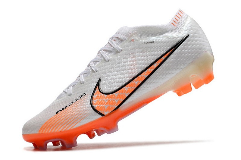 Nike Air Zoom Mercurial Vapor 15 Elite FG - White/Orange