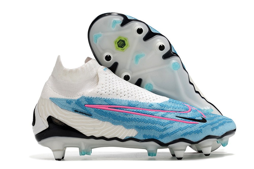 Nike Gripknit GX Elite DF SG-PRO Anti Clog Blast - Baltic Blue/Pink/White