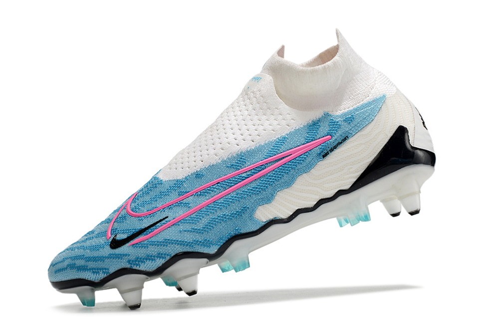 Nike Gripknit GX Elite DF SG-PRO Anti Clog Blast - Baltic Blue/Pink/White