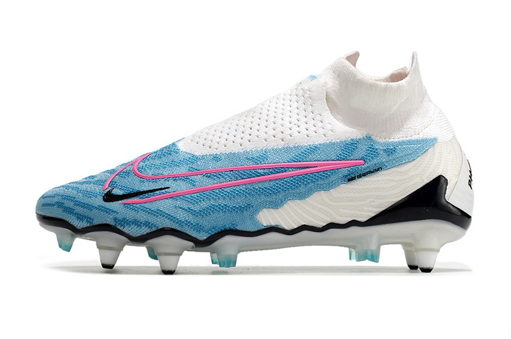 Nike Gripknit GX Elite DF SG-PRO Anti Clog Blast - Baltic Blue/Pink/White