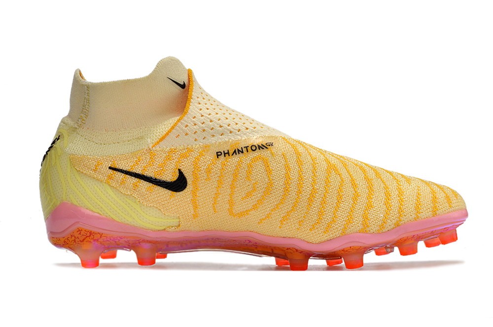Nike GripKnit Phantom GX Elite DF AG-Pro Blaze - Citron Tint/Burgundy Crush