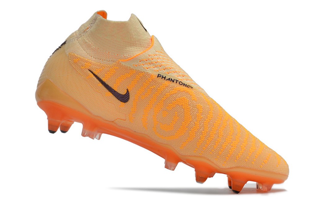 Nike GripKnit Phantom GX Elite DF SG-PRO Anti Clog Blaze - Citron Tint/Burgundy Crush