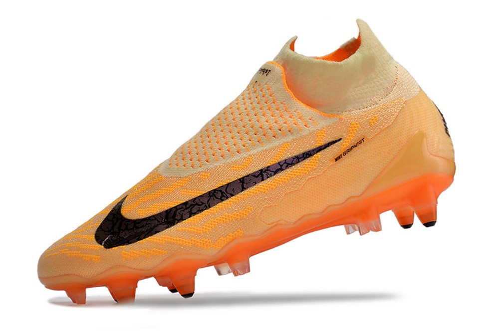 Nike GripKnit Phantom GX Elite DF SG-PRO Anti Clog Blaze - Citron Tint/Burgundy Crush