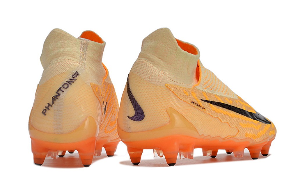 Nike GripKnit Phantom GX Elite DF SG-PRO Anti Clog Blaze - Citron Tint/Burgundy Crush