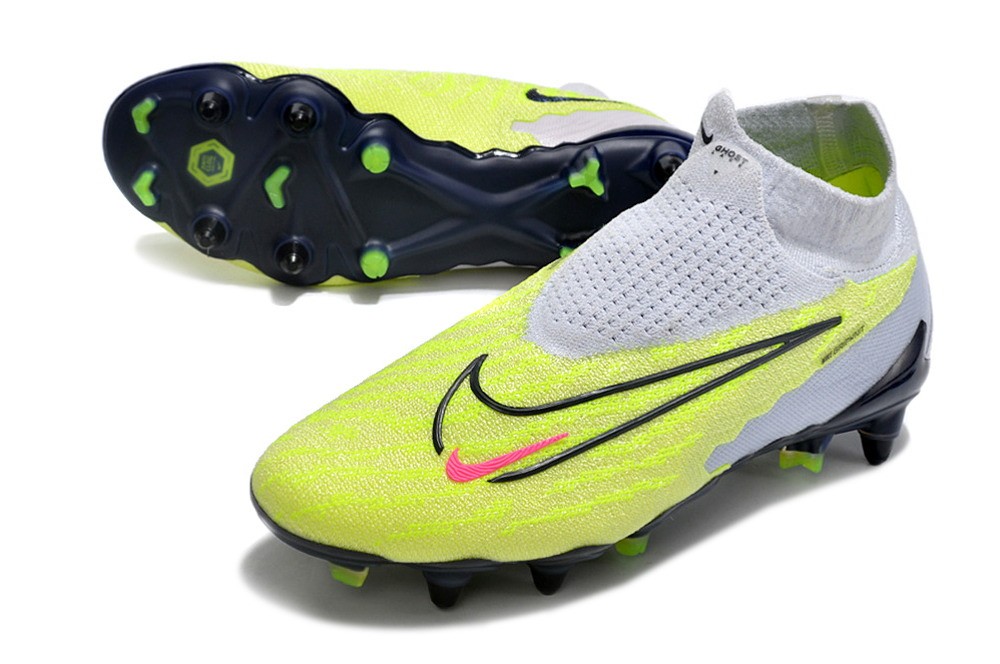 Nike GripKnit Phantom GX Luminous Elite DF SG-PRO Anti Clog - Barely Volt