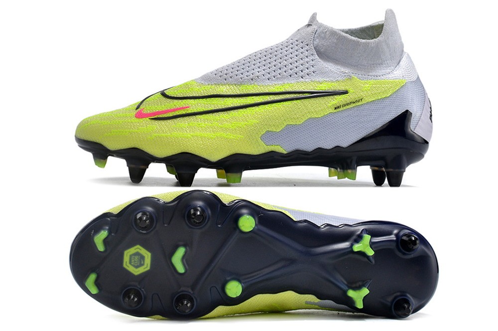 Nike GripKnit Phantom GX Luminous Elite DF SG-PRO Anti Clog - Barely Volt