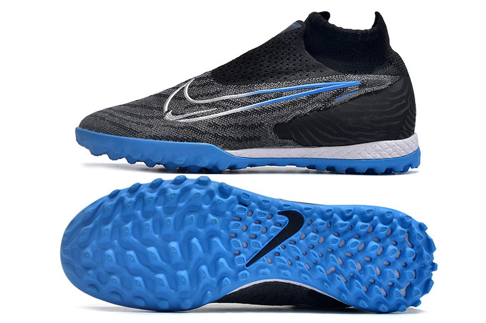 Nike Gripknit Phantom GX Pro DF TF Shadow - Black/Blue