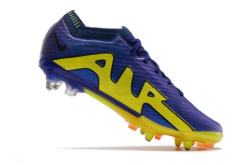 Nike Men's Zoom Mercurial Vapor 15 Elite SG-PRO Anti-Clog - Blue/Yellow