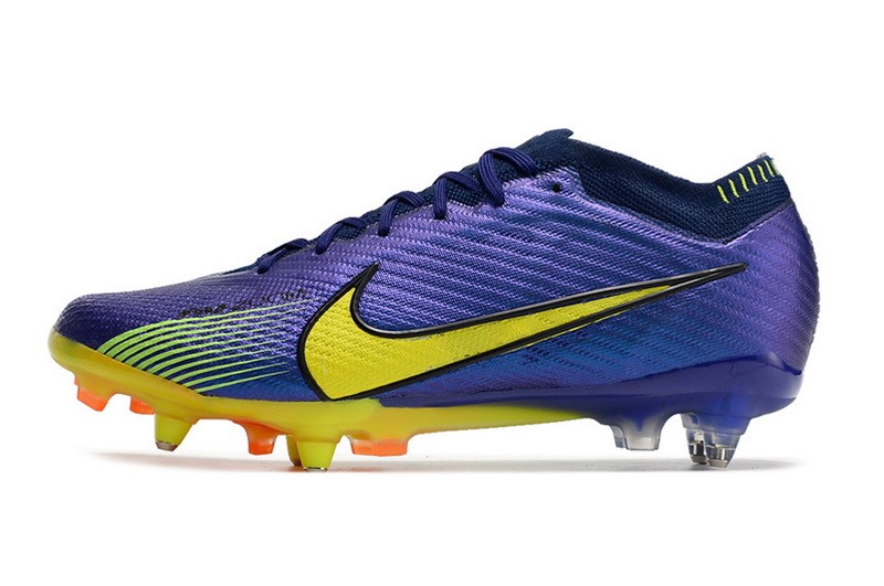 Nike Men's Zoom Mercurial Vapor 15 Elite SG-PRO Anti-Clog - Blue/Yellow