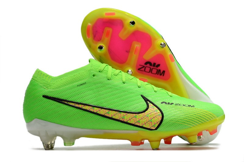 Nike Men's Zoom Mercurial Vapor 15 Elite SG-PRO Anti-Clog - Green/Yellow