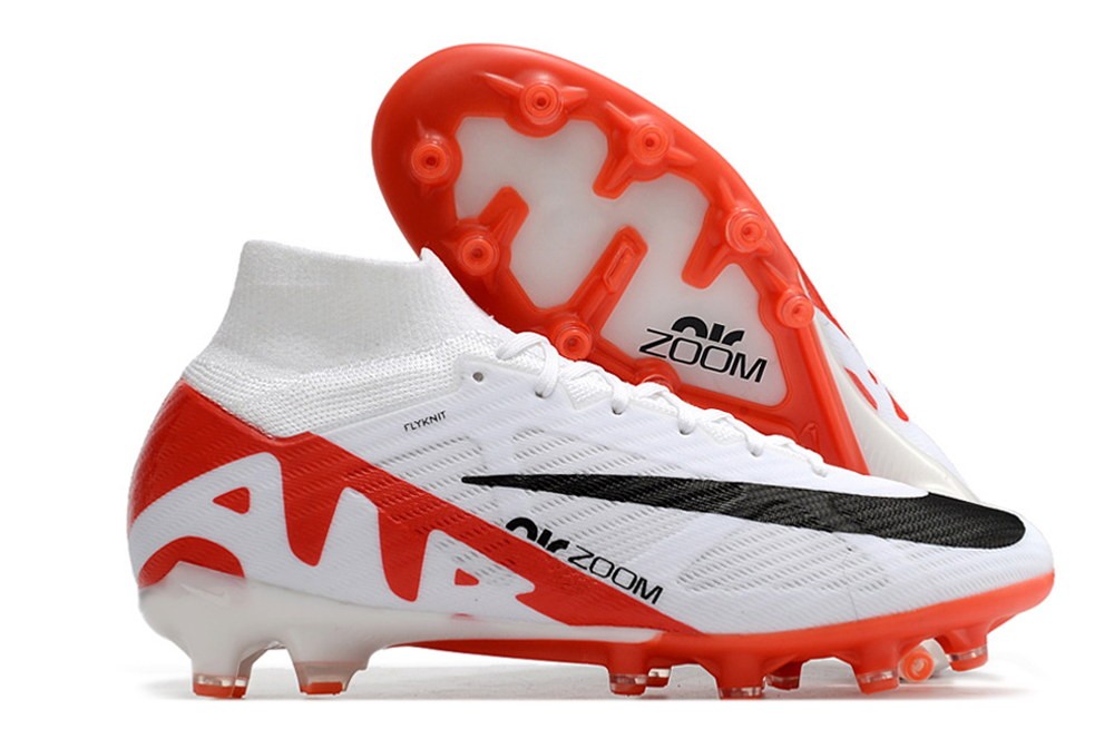 Nike Zoom Mercurial 23-24 New Season Superfly 9 Elite AG - Red/White