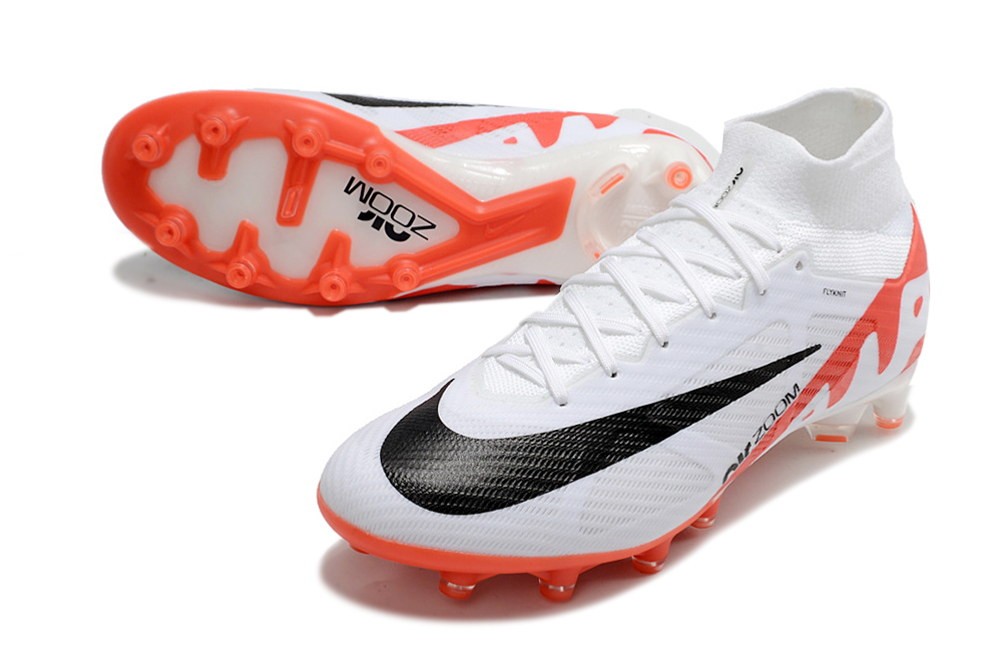 Nike Zoom Mercurial 23-24 New Season Superfly 9 Elite AG - Red/White