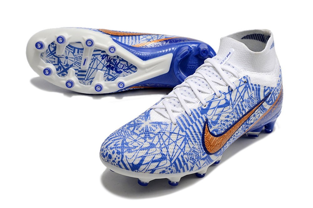 Nike Zoom Mercurial Superfly 9 Elite CR7 AG - Blue/White