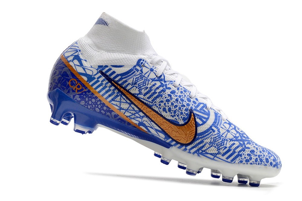 Nike Zoom Mercurial Superfly 9 Elite CR7 AG - Blue/White