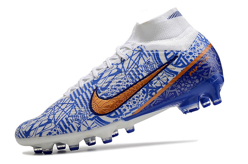 Nike Zoom Mercurial Superfly 9 Elite CR7 AG - Blue/White
