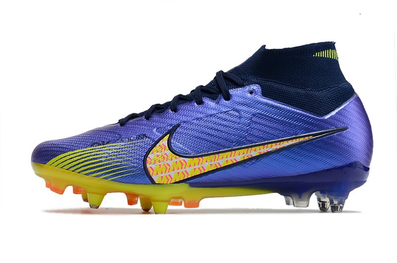 Nike Air Zoom Mercurial Superfly 9 Elite SG-PRO Anti-Clog - Blue/Yellow