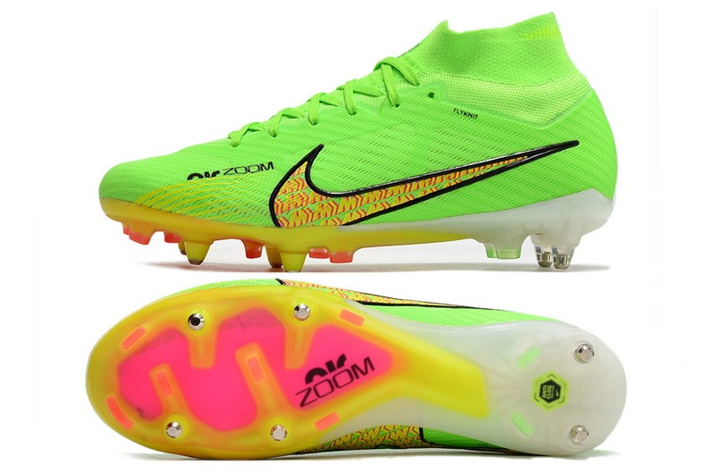 Nike Air Zoom Mercurial Superfly 9 Elite SG-PRO Anti-Clog - Green/Volt