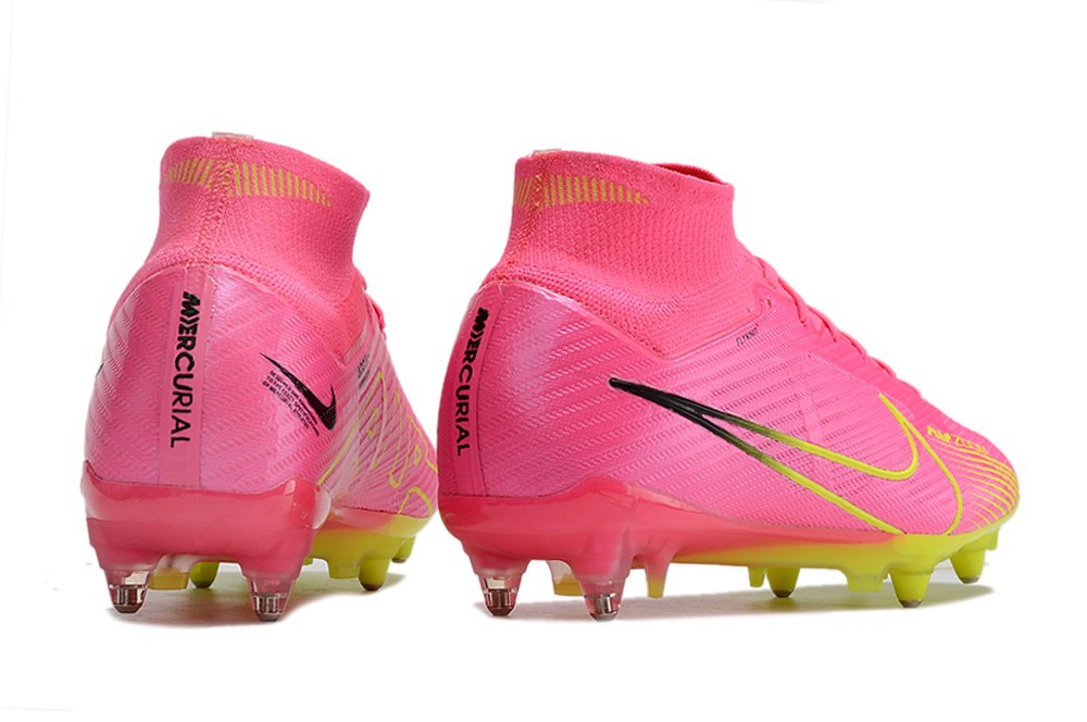 Nike Zoom Mercurial Superfly 9 Elite SG Pro Anti Clog Luminous Pack - Pink/Volt
