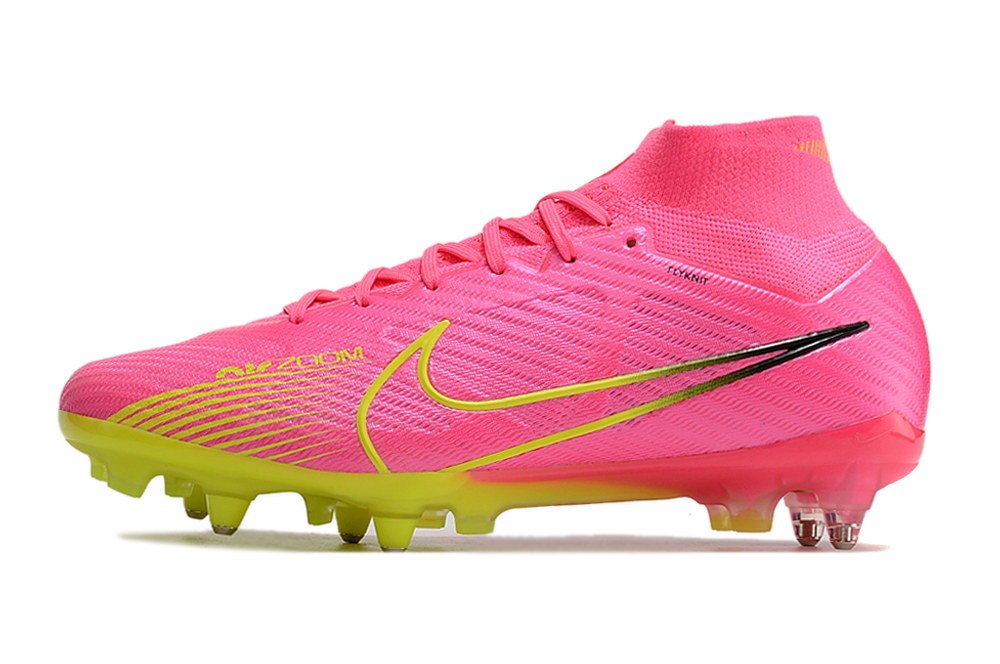 Nike Zoom Mercurial Superfly 9 Elite SG Pro Anti Clog Luminous Pack - Pink/Volt