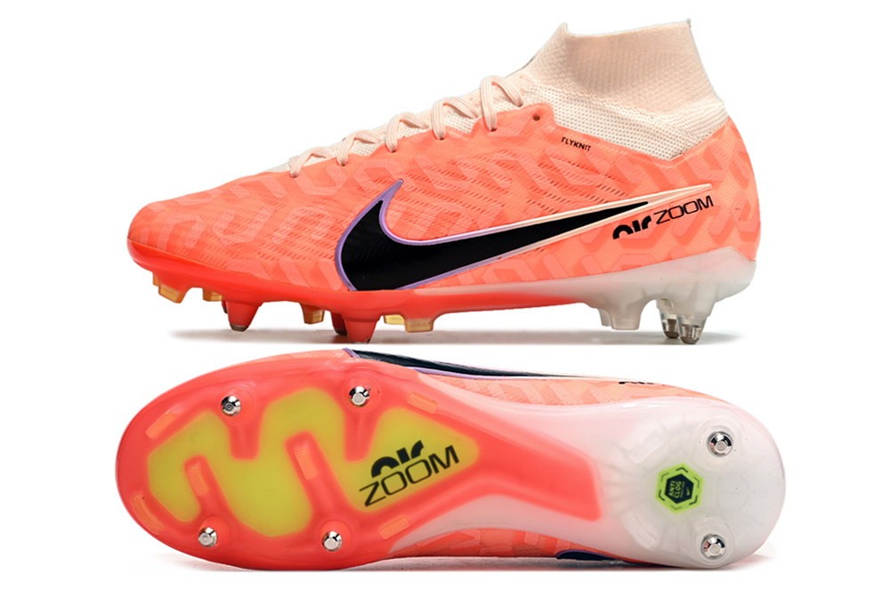 Nike Zoom Mercurial Superfly 9 Elite SG Pro Anti Clog United Pack - Guava Ice/Black