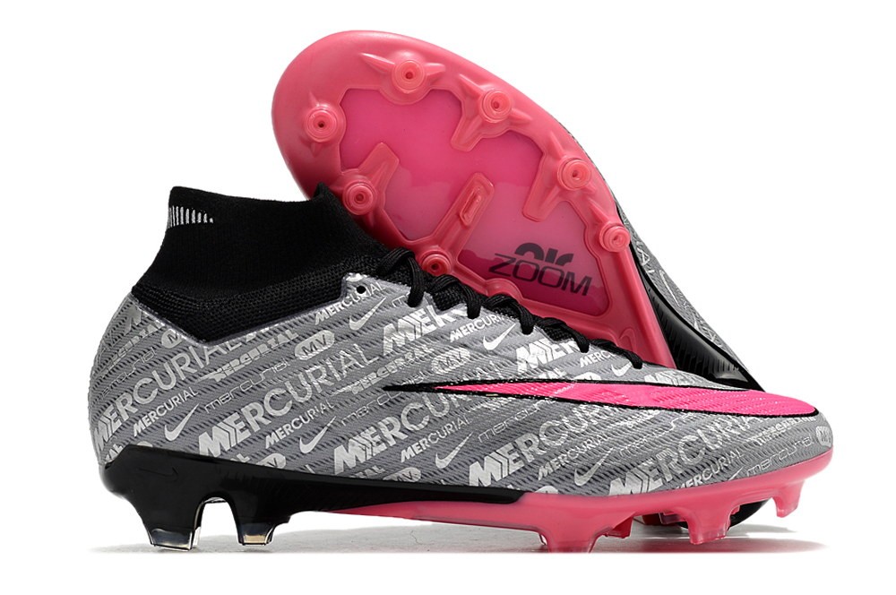 Nike Zoom Mercurial Superfly 9 Elite XXV AG - Silver/Pink