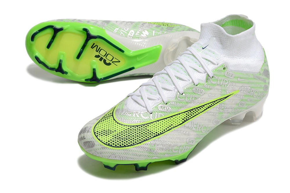 Nike Zoom Mercurial Superfly 9 Elite XXV FG - Green/White/Volt