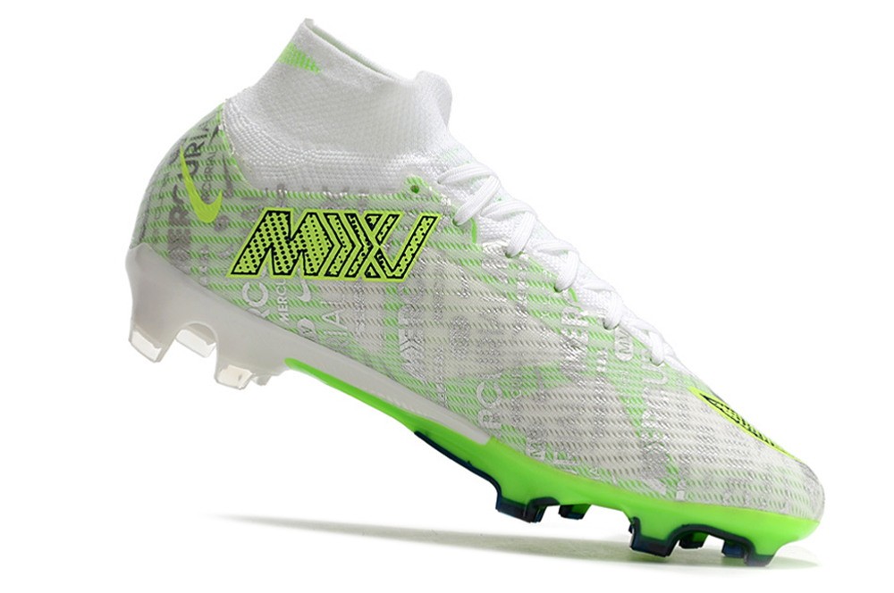 Nike Zoom Mercurial Superfly 9 Elite XXV FG - Green/White/Volt