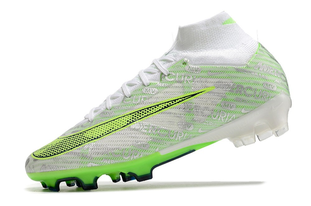 Nike Zoom Mercurial Superfly 9 Elite XXV FG - Green/White/Volt