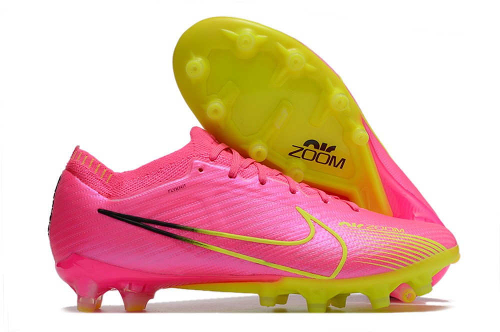 Nike Zoom Mercurial Vapor 15 Elite AG Artificial Grass Cleats - Pink Blast/Volt