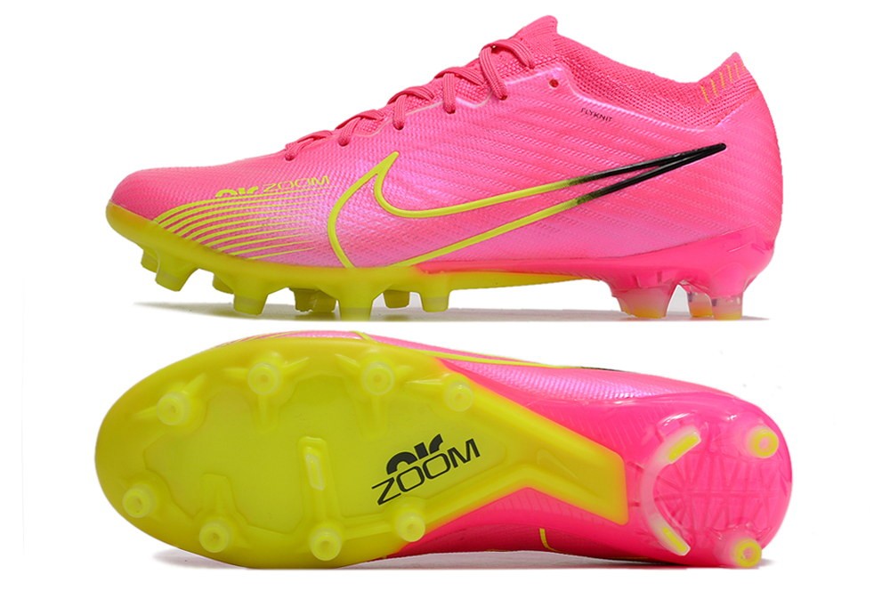 Nike Zoom Mercurial Vapor 15 Elite AG Artificial Grass Cleats - Pink Blast/Volt
