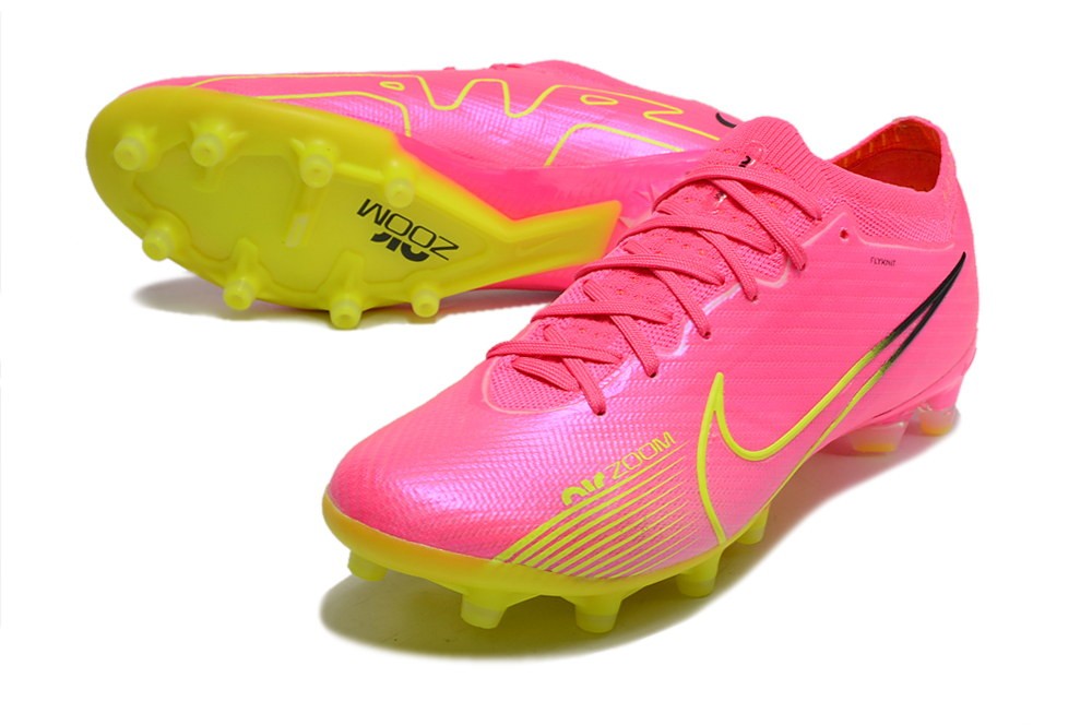 Nike Zoom Mercurial Vapor 15 Elite AG Artificial Grass Cleats - Pink Blast/Volt