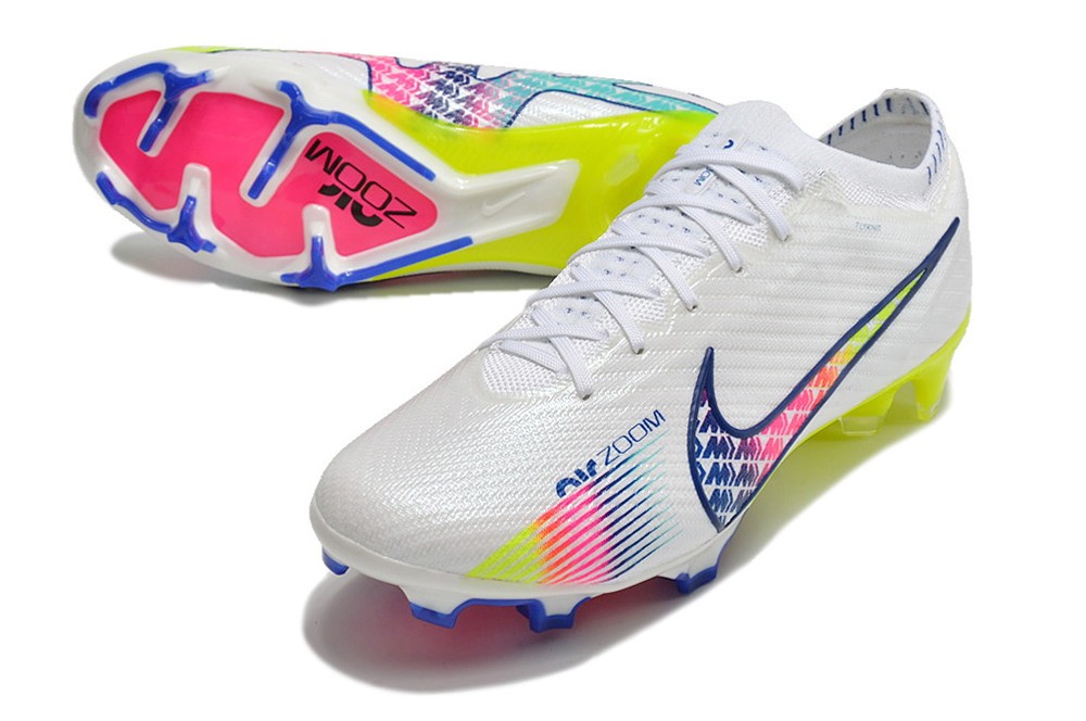 Nike Air Zoom Mercurial Vapor 15 Elite Fg 'Rainbow' - White/Multicolor