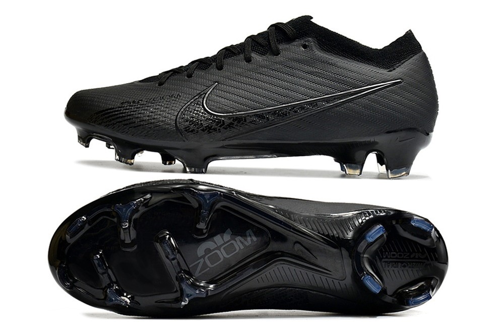 Nike Air Zoom Mercurial Vapor 15 Elite FG Shadow - All Black