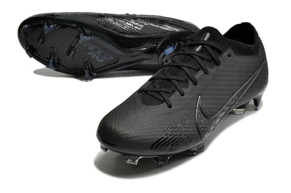 Nike Air Zoom Mercurial Vapor 15 Elite FG Shadow - All Black