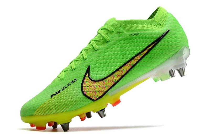 Nike Air Zoom Mercurial Vapor 15 Elite SG-Pro Player Editoin - Green/Yellow/Pink