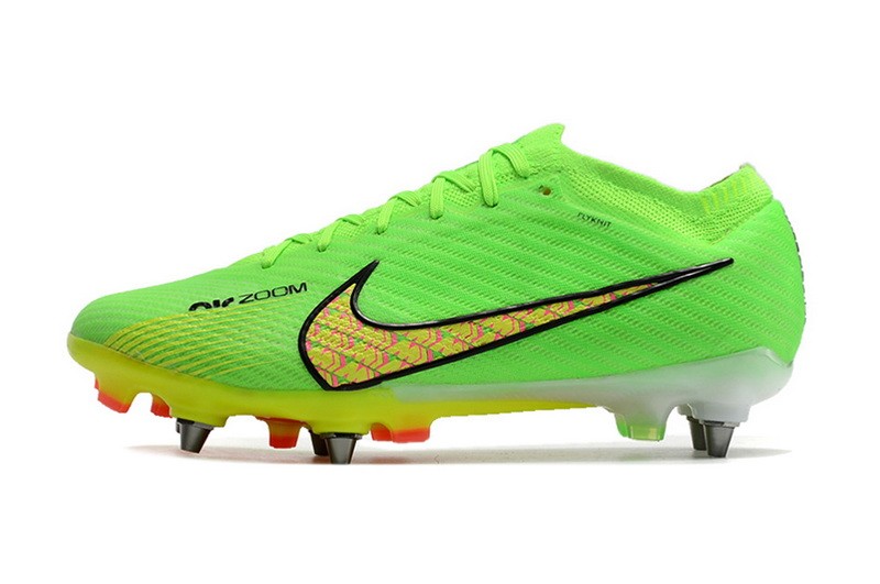 Nike Air Zoom Mercurial Vapor 15 Elite SG-Pro Player Editoin - Green/Yellow/Pink