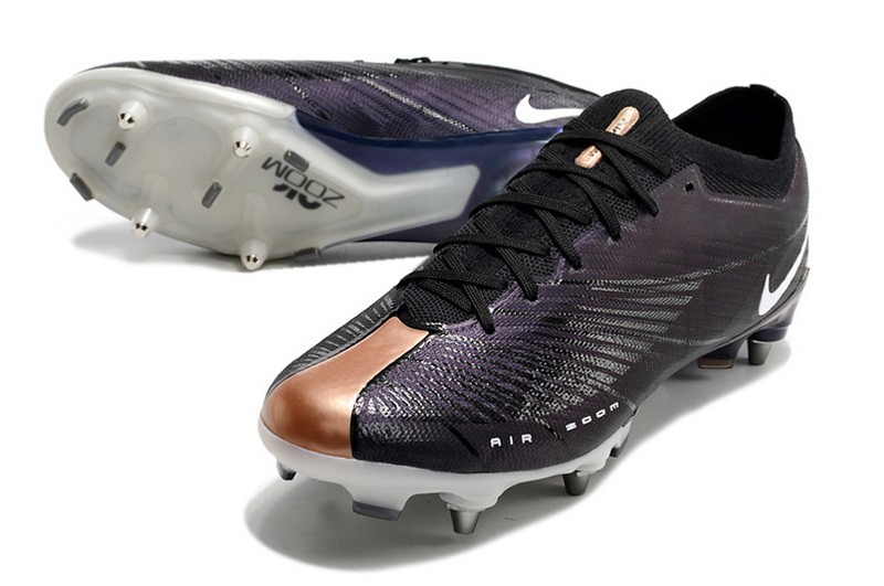 Nike Air Zoom Mercurial Vapor 15 Elite SG-Pro Player Editoin Retro - Black/Copper Metallic/White