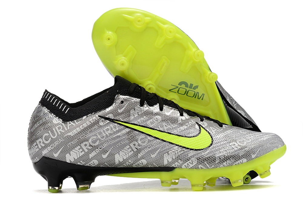 Nike Zoom Mercurial Vapor 15 Elite XXV AG - Metallic Silver/Volt