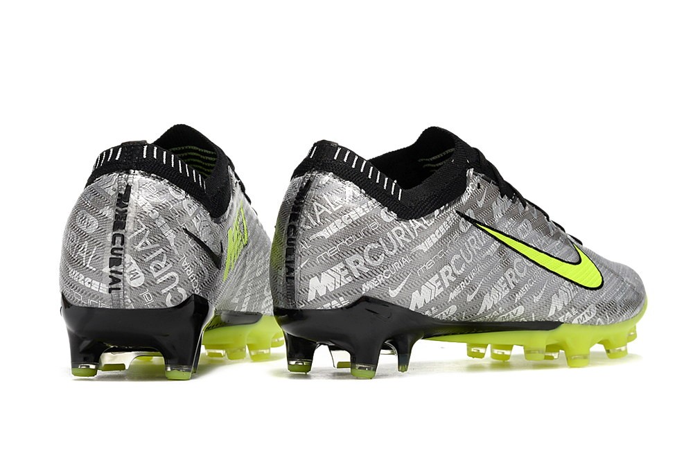 Nike Zoom Mercurial Vapor 15 Elite XXV AG - Metallic Silver/Volt