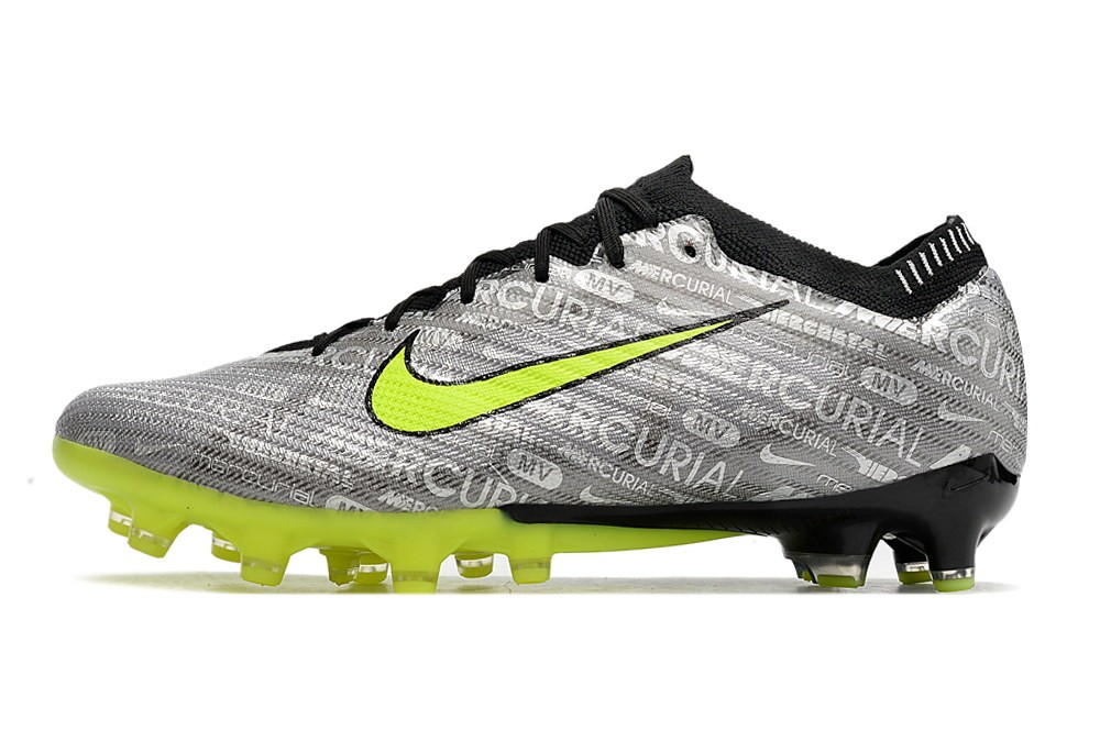 Nike Zoom Mercurial Vapor 15 Elite XXV AG - Metallic Silver/Volt