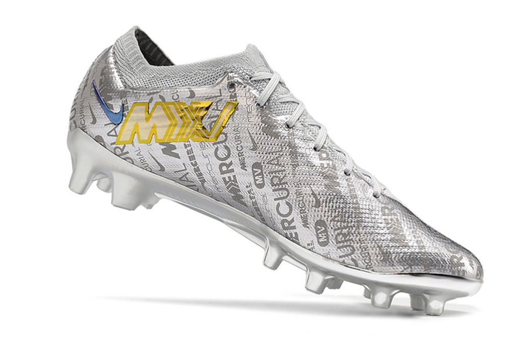 Nike Zoom Mercurial Vapor 15 Elite XXV SE AG - Metallic Silver/Gold