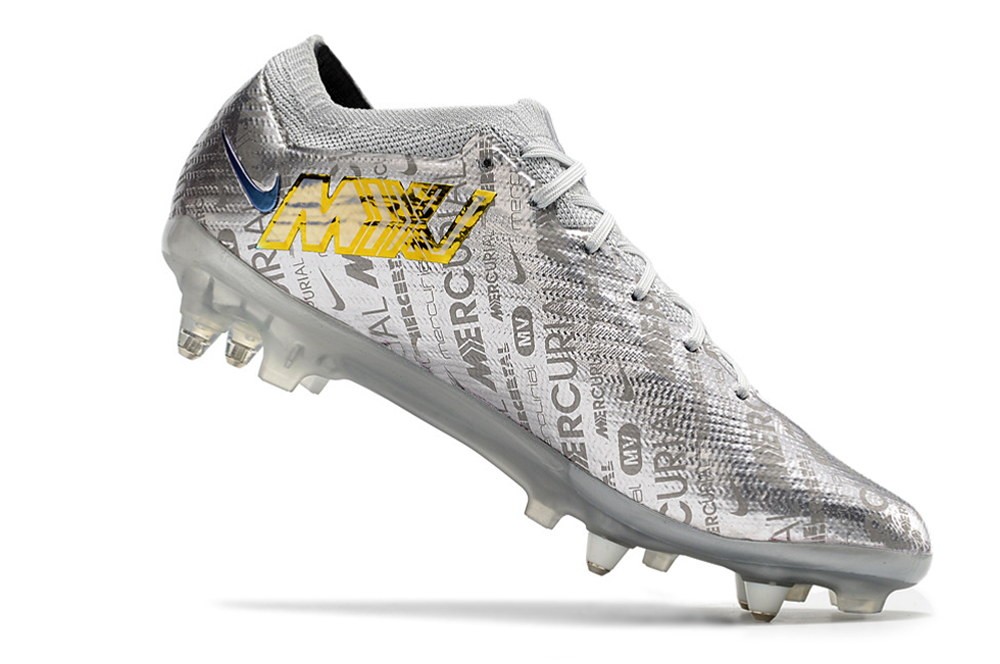 Nike Zoom Mercurial Vapor 15 Elite XXV SE SG-Pro Anti Clog - Metallic Silver/Wolf Grey