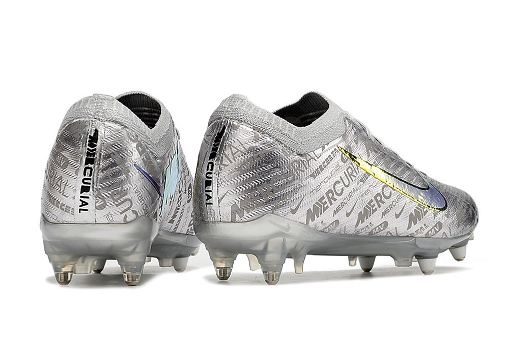 Nike Zoom Mercurial Vapor 15 Elite XXV SE SG-Pro Anti Clog - Metallic Silver/Wolf Grey