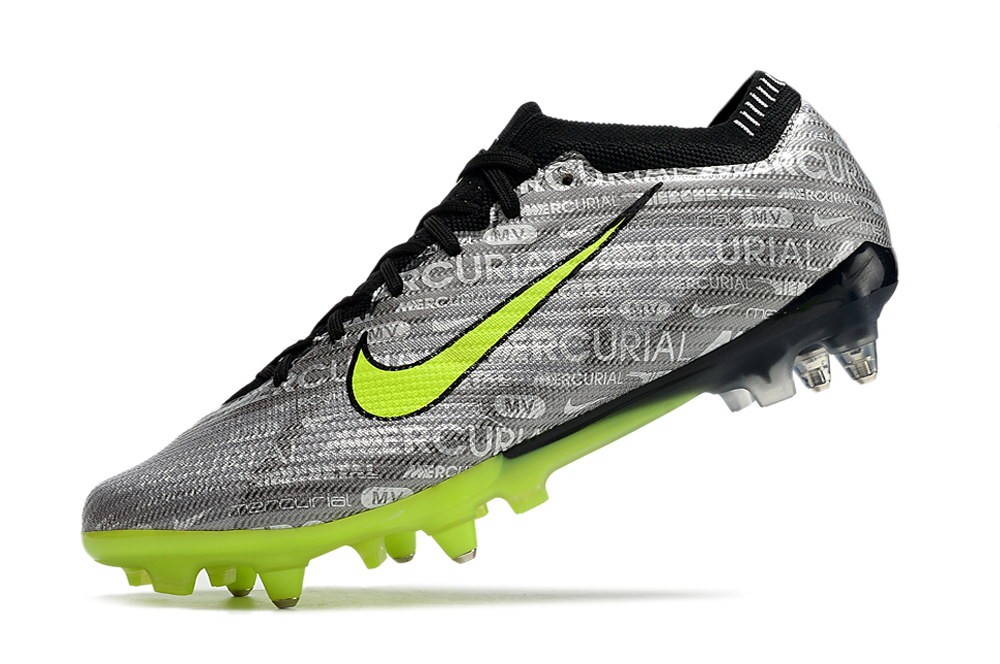 Nike Zoom Mercurial Vapor 15 Elite XXV SG-Pro Anti Clog - Silver/Volt