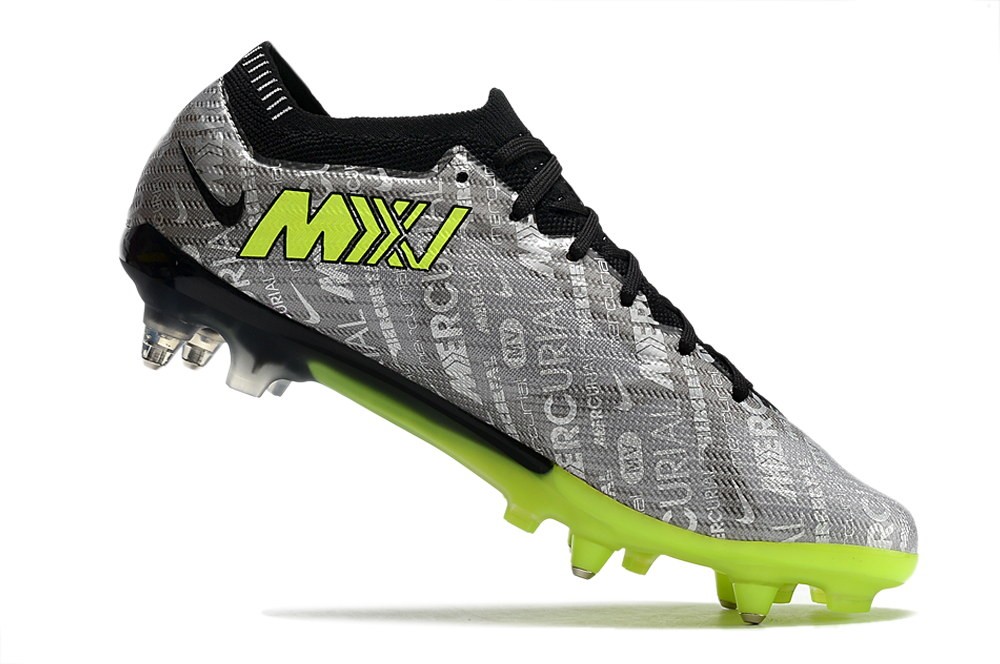 Nike Zoom Mercurial Vapor 15 Elite XXV SG-Pro Anti Clog - Silver/Volt