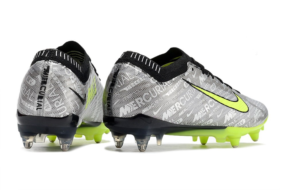 Nike Zoom Mercurial Vapor 15 Elite XXV SG-Pro Anti Clog - Silver/Volt