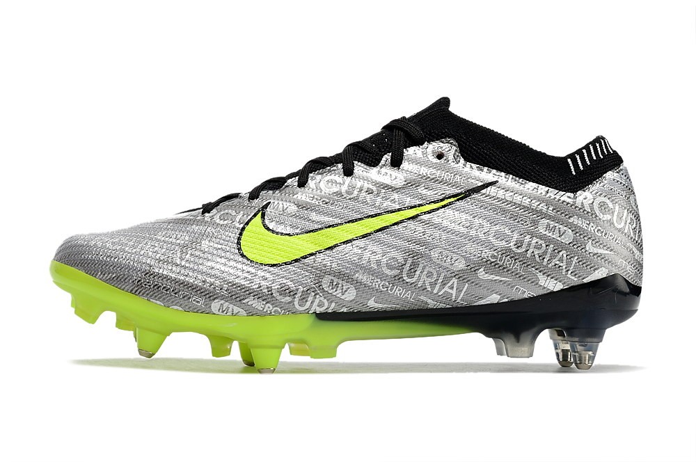 Nike Zoom Mercurial Vapor 15 Elite XXV SG-Pro Anti Clog - Silver/Volt