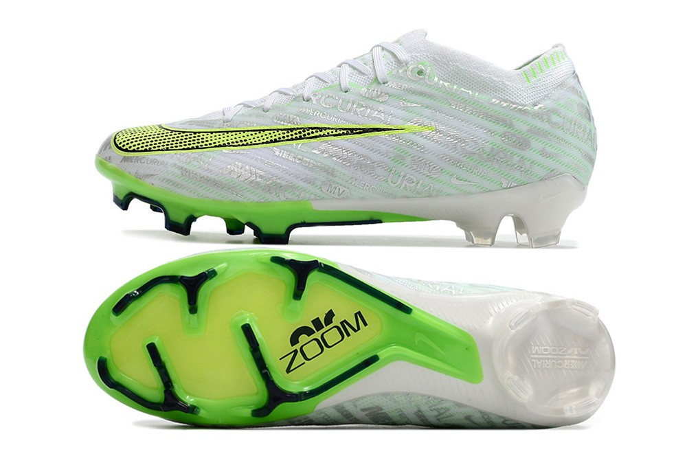 Nike Zoom Mercurial XXV Vapor 15 Elite FG - White/Green