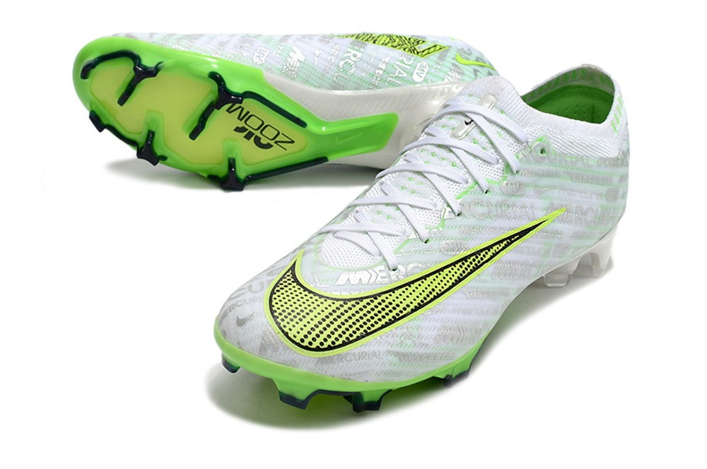 Nike Zoom Mercurial XXV Vapor 15 Elite FG - White/Green