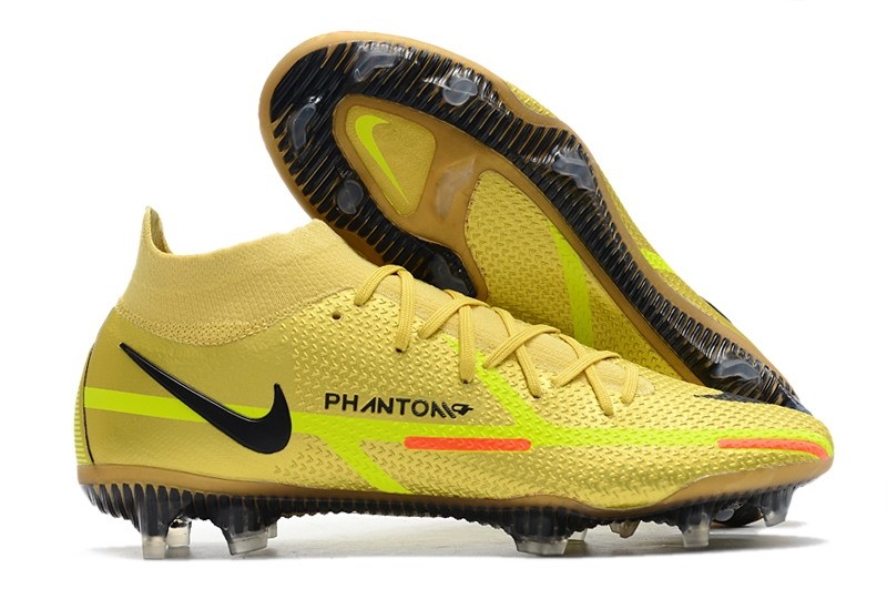 Nike Phantom GT 2 Elite DF FG By You - Gold/Black